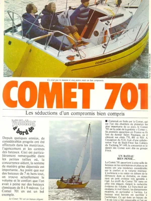 Polyester Sailboat Comar Comet 701 Photo 23