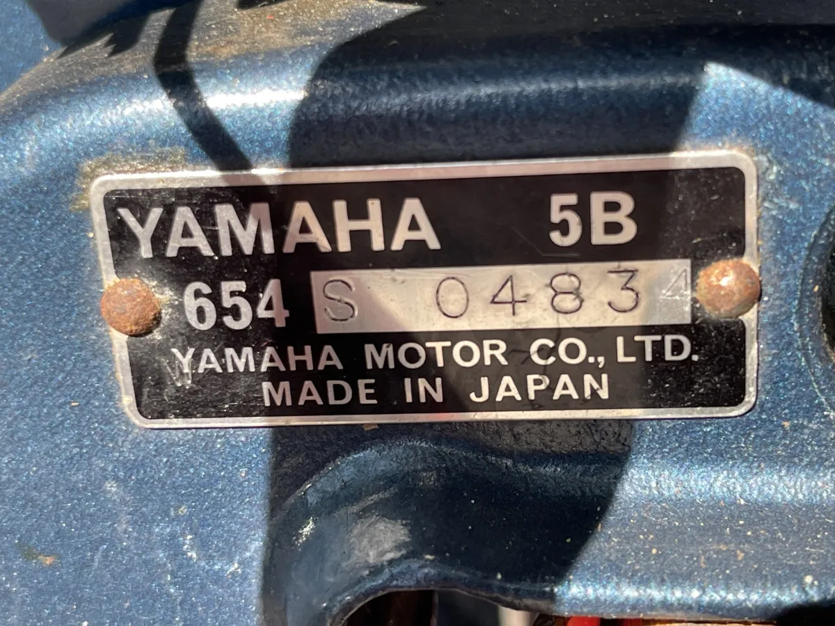 Other material outboard motor Yamaha 5 pk