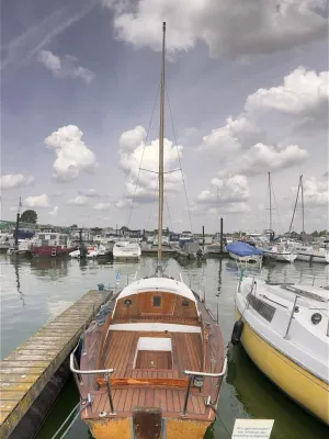 Wood Sailboat Waarschip 710 Photo 2