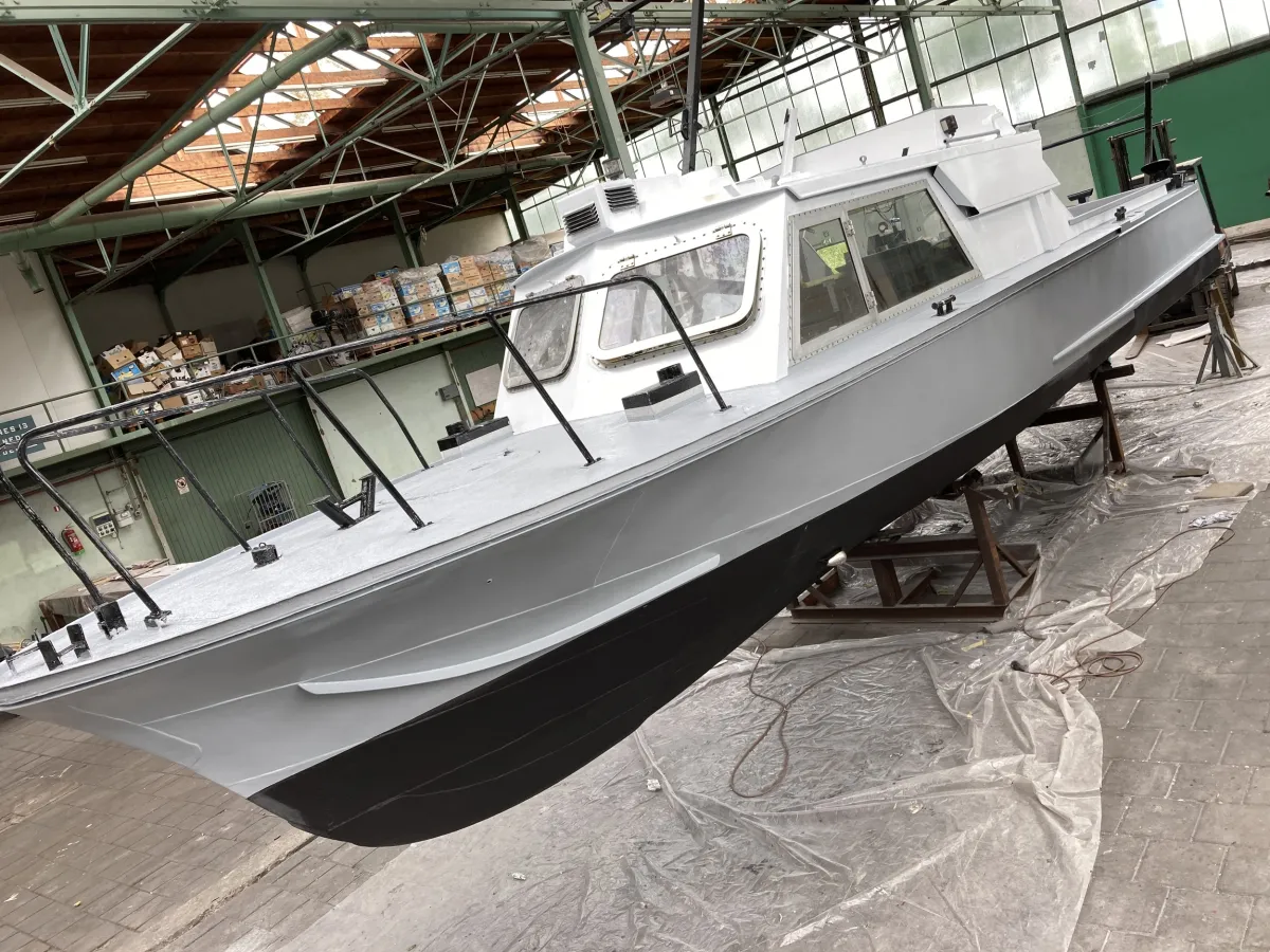 Steel Motorboat VEB 1200