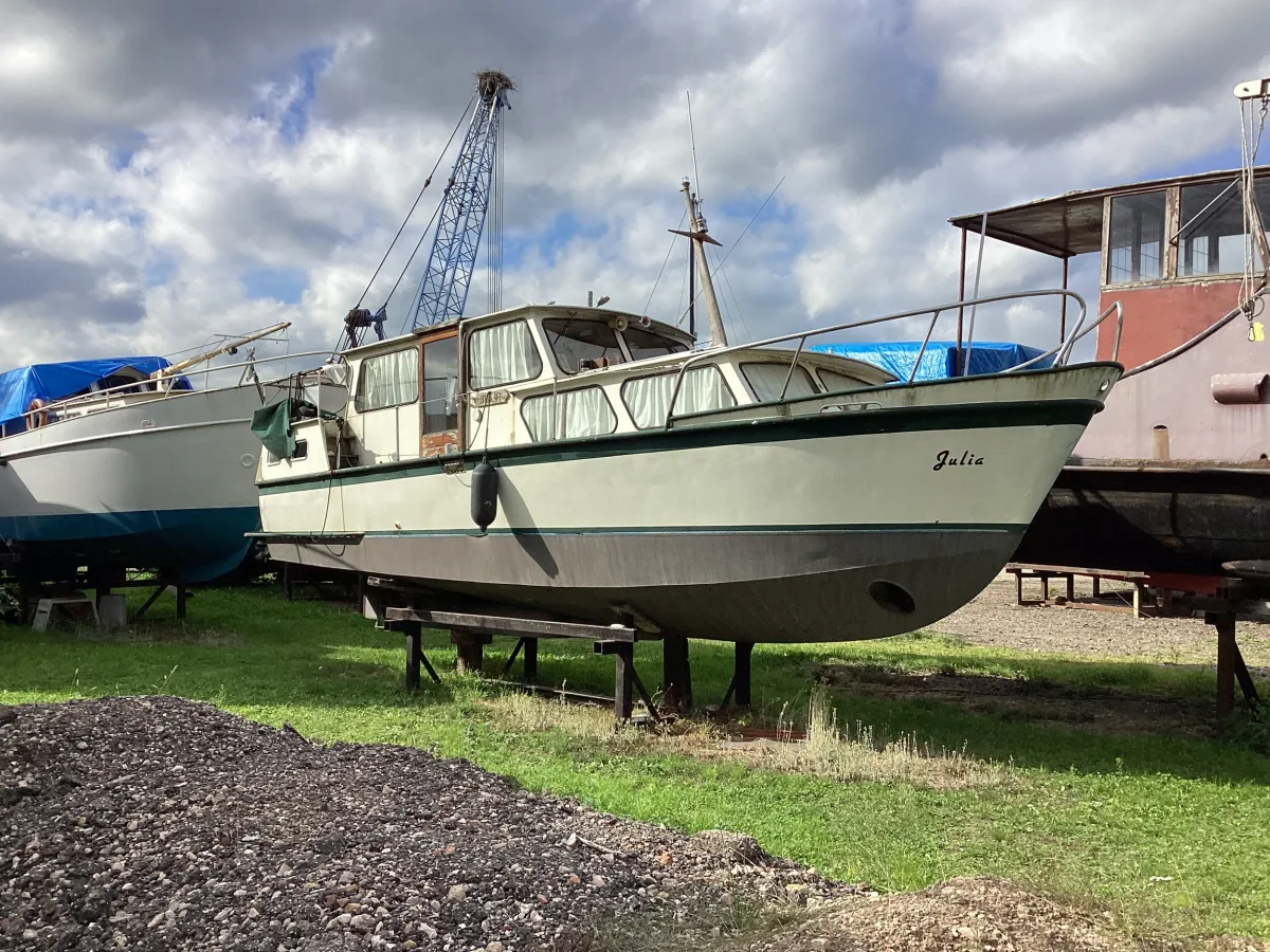 Stahl Motorboot Motorkreuzer 1000