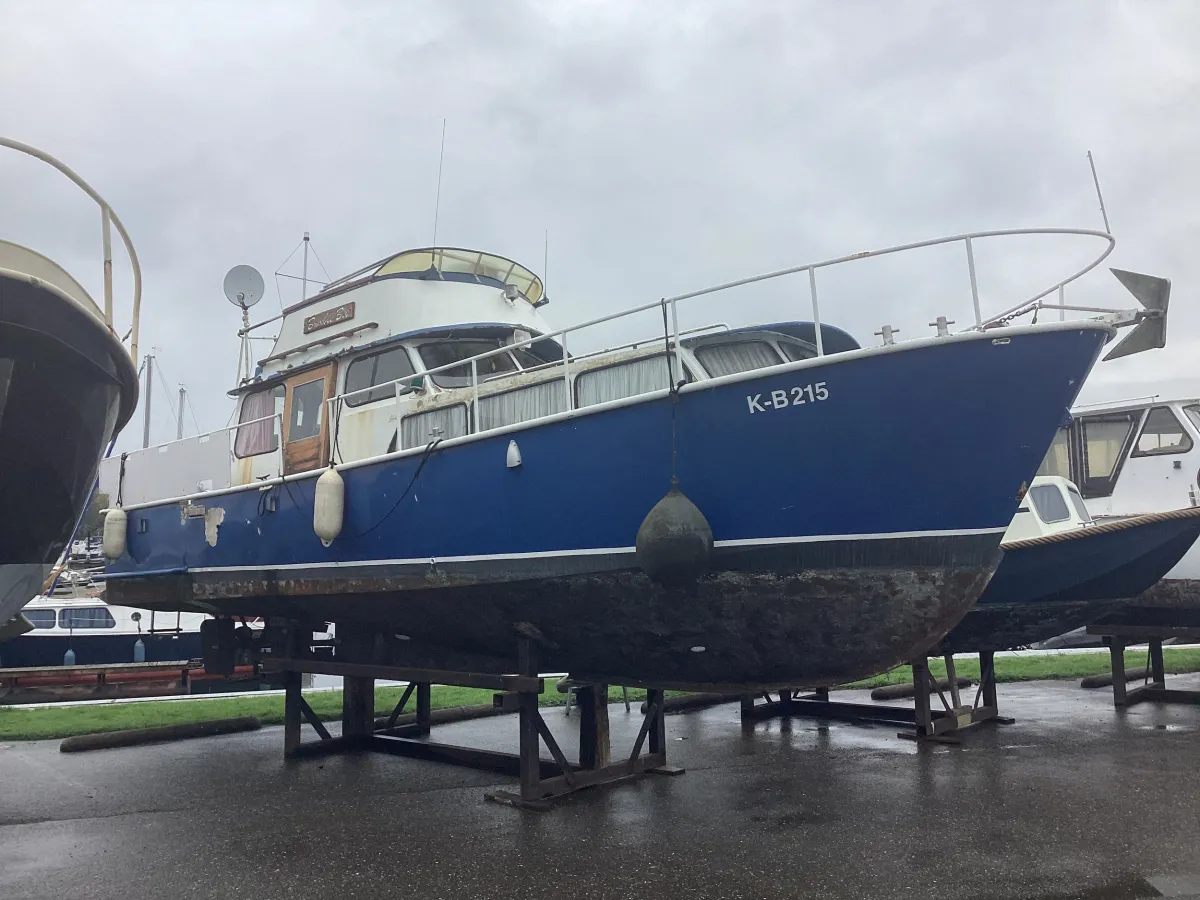 Steel Motorboat Trawler 1200