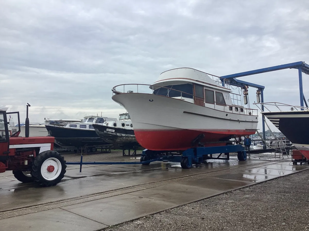 Polyester Motorboat Taiwan Trawler 1200