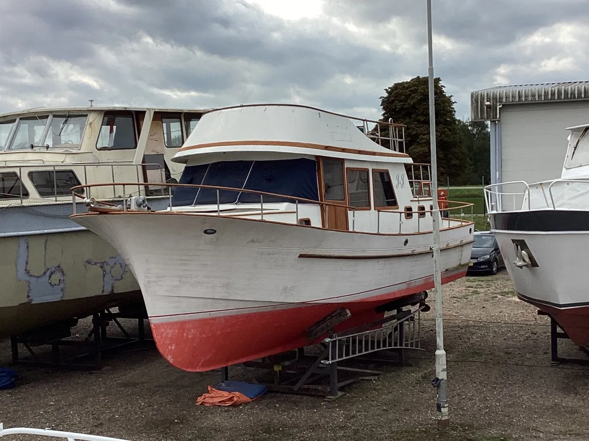 Polyester Motorboat Taiwan Trawler 1200