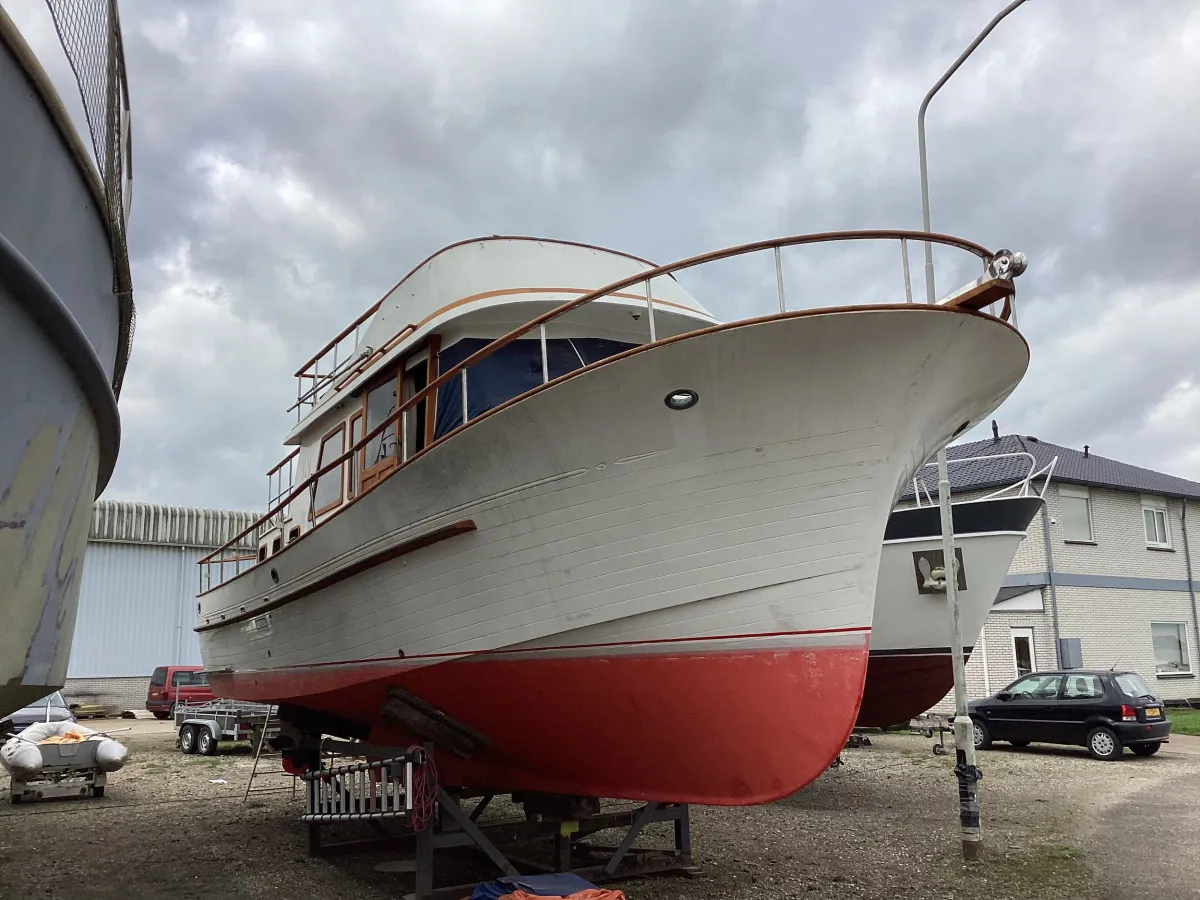 Polyester Motorboat Taiwan Trawler 1200