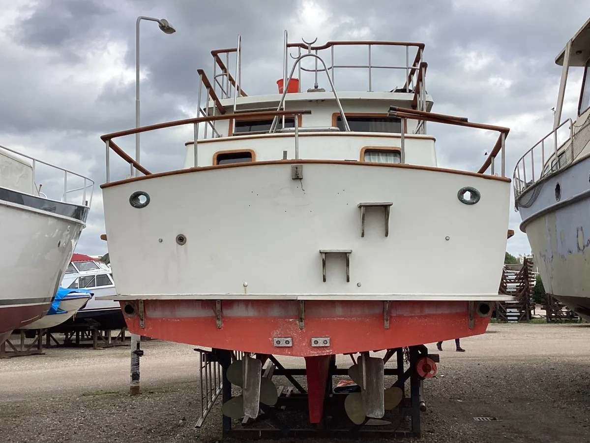 Polyester Motorboat Taiwan Trawler 1200