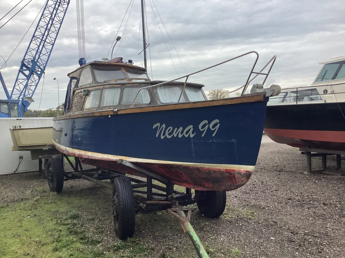 Bois Bateau à moteur Blankenese Kotter 760