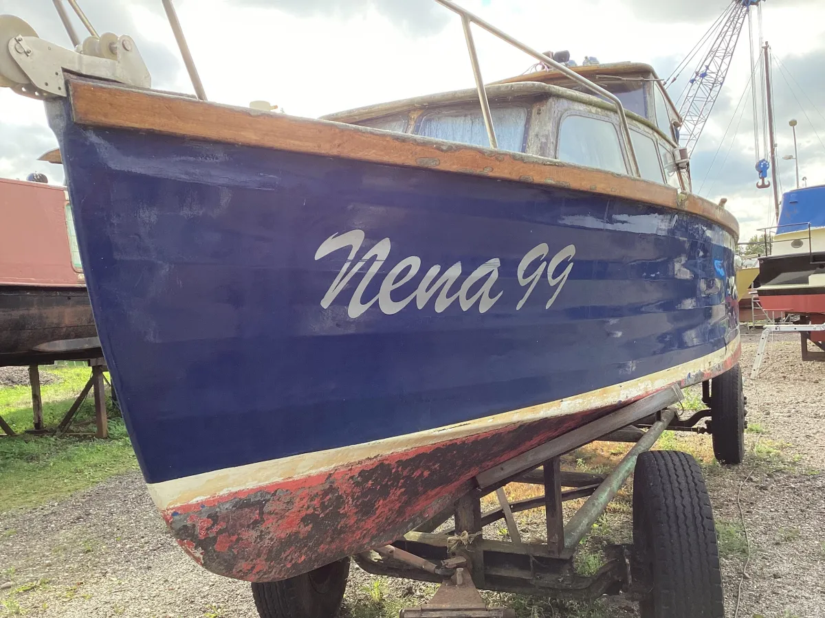 Bois Bateau à moteur Blankenese Kotter 760