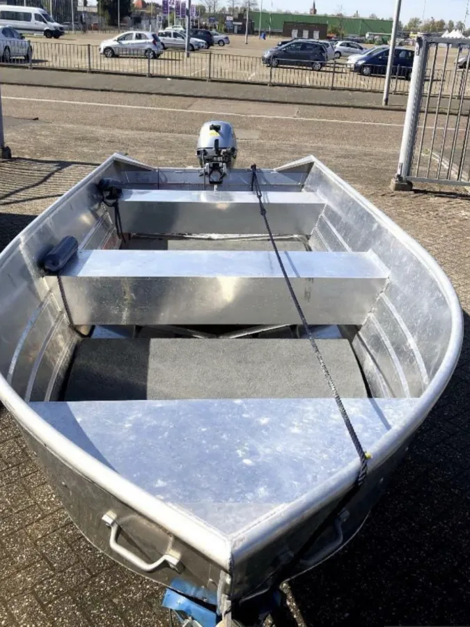 Aluminium Open motorboot Trident V14