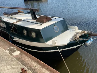 Flat-bottomed boat Rietaak