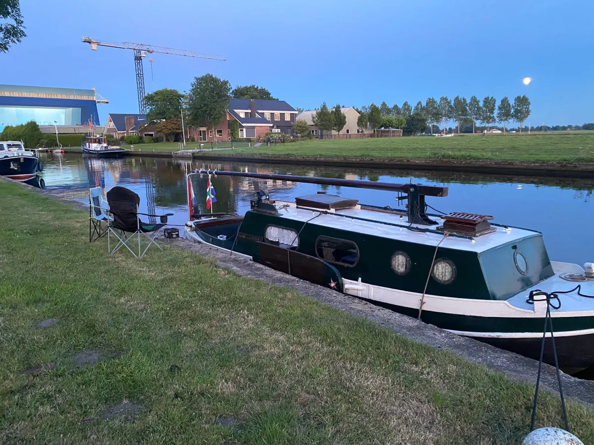 Steel Sailboat Flat-bottomed boat Rietaak