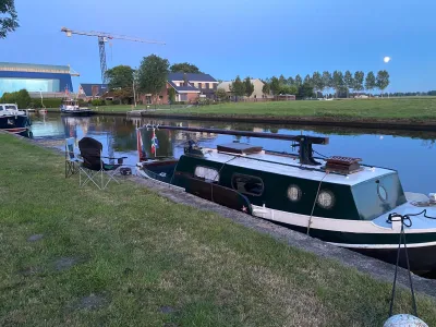 Steel Sailboat Flat-bottomed boat Rietaak Photo 12