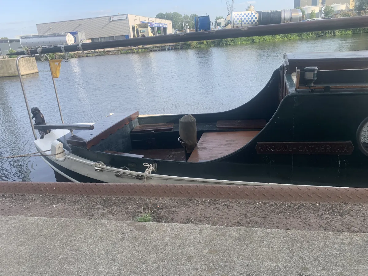 Steel Sailboat Flat-bottomed boat Rietaak