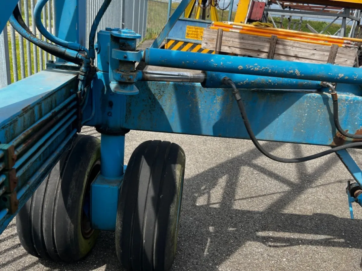 Steel Workboat Boat crane Fiat