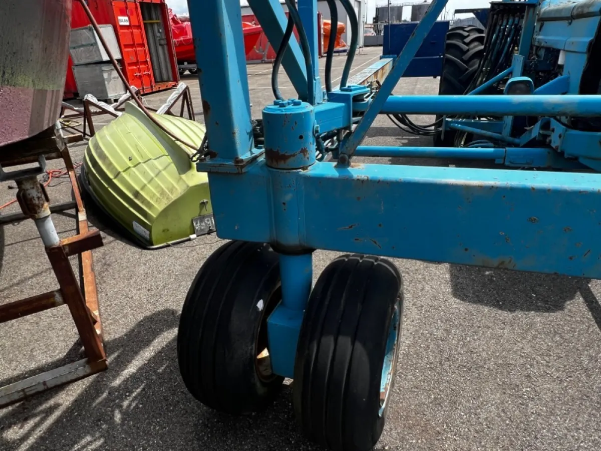 Steel Workboat Boat crane Fiat