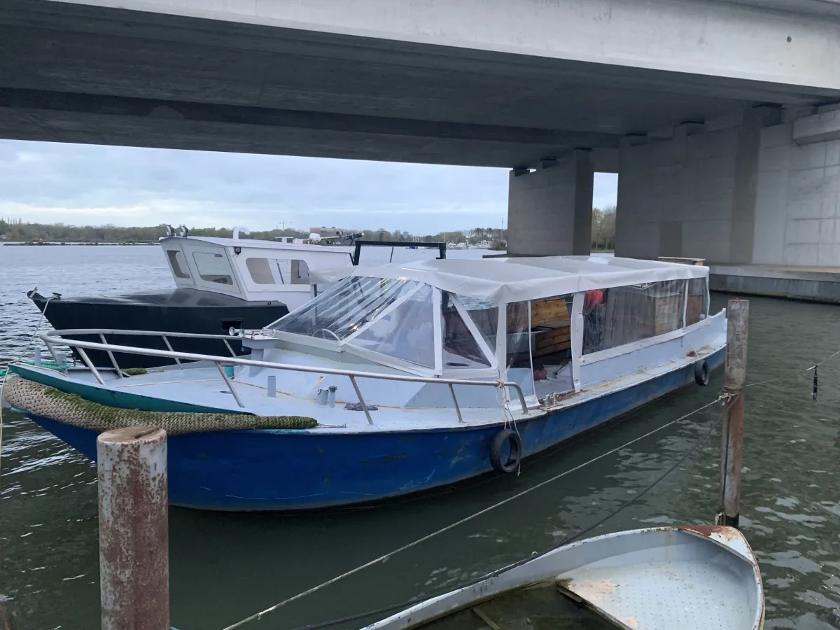 Steel Motorboat Tour boat 1500