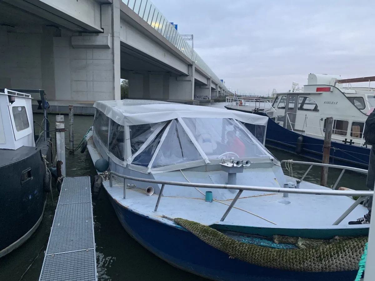 Steel Motorboat Tour boat 1500