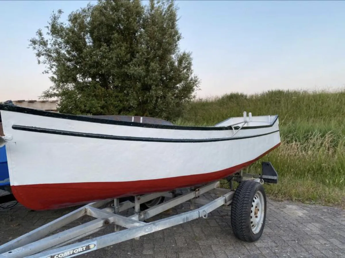 Steel Open motorboot Rowing boat 360