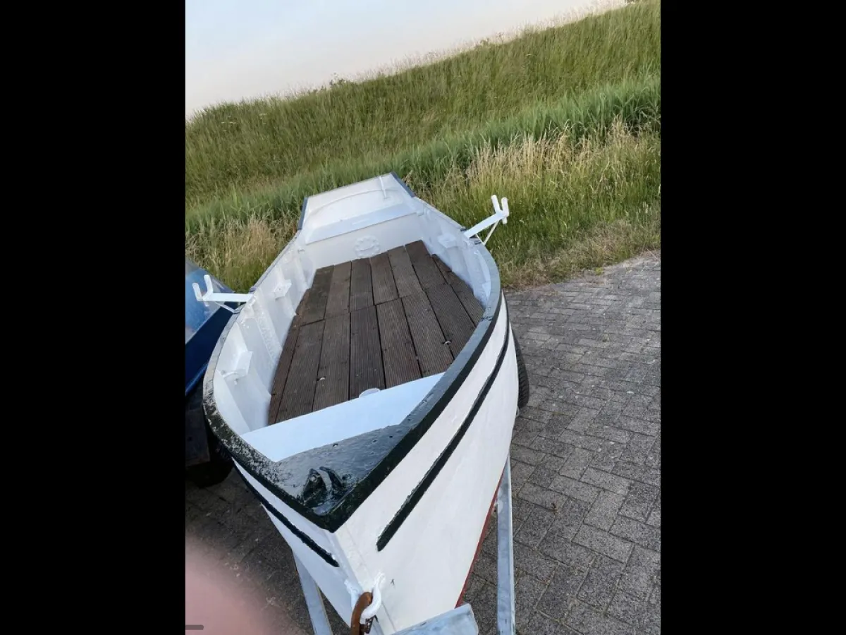 Steel Open motorboot Rowing boat 360