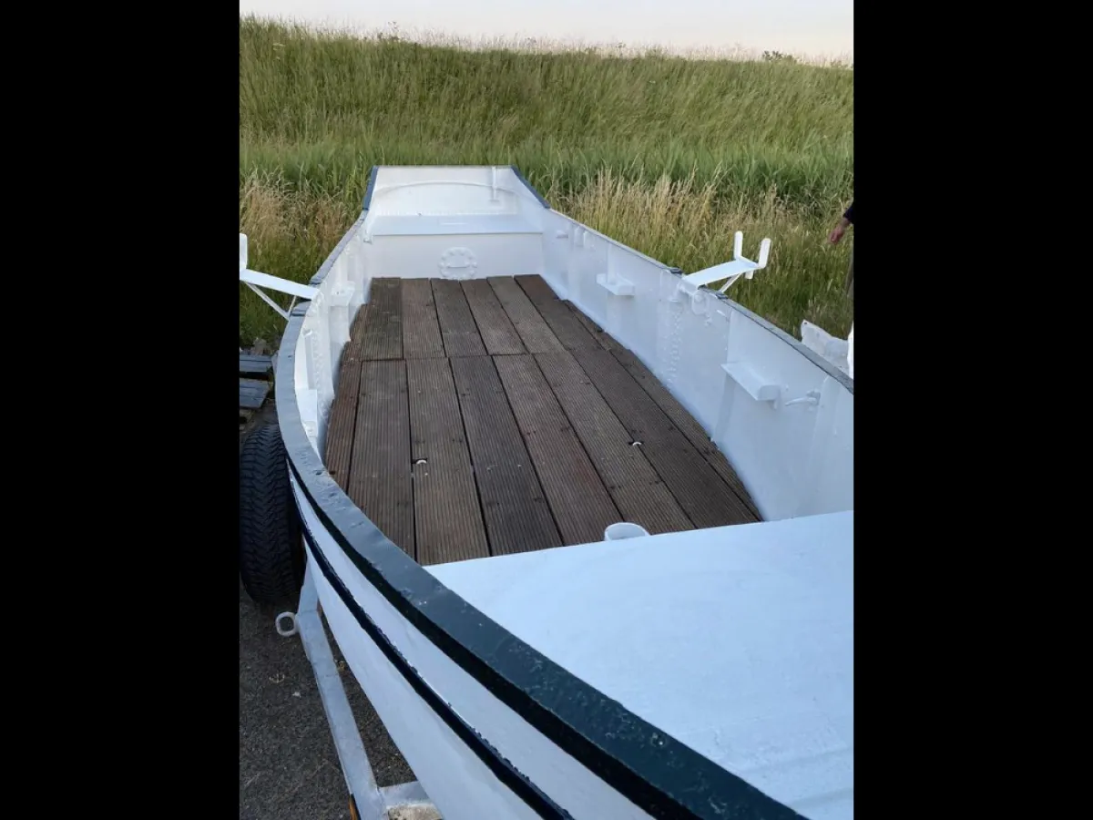 Steel Open motorboot Rowing boat 360