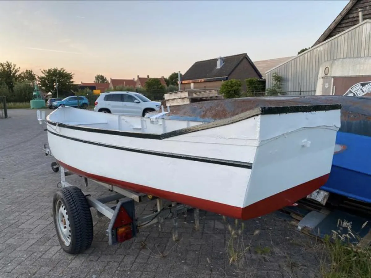 Steel Open motorboot Rowing boat 360