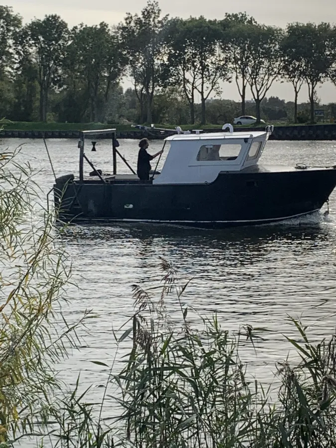 Steel Workboat Bakdekker Visboot