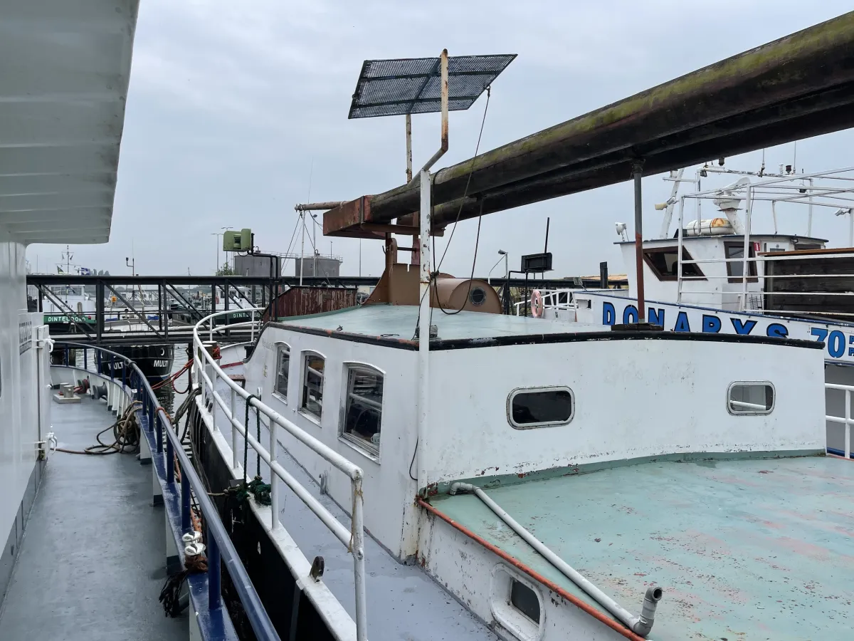 Acier Péniche Bateau-maison Charterschip