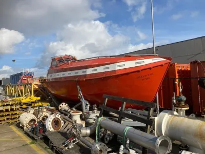 Aluminium Workboat Free Fall Life Boat 950 Photo 1