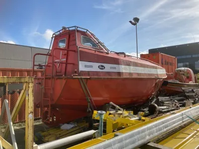 Aluminium Workboat Free Fall Life Boat 950 Photo 2