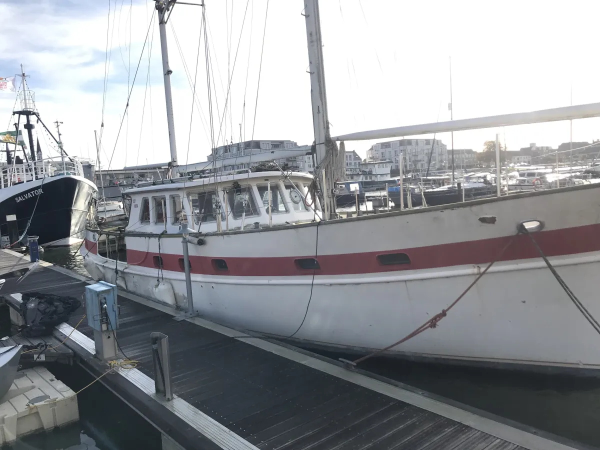 Steel Sailboat Ketch 1875