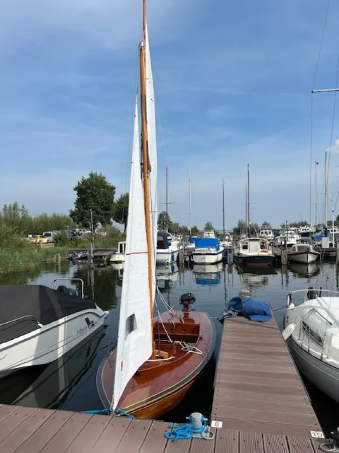 Wood Open zeilboot 16m2 BM