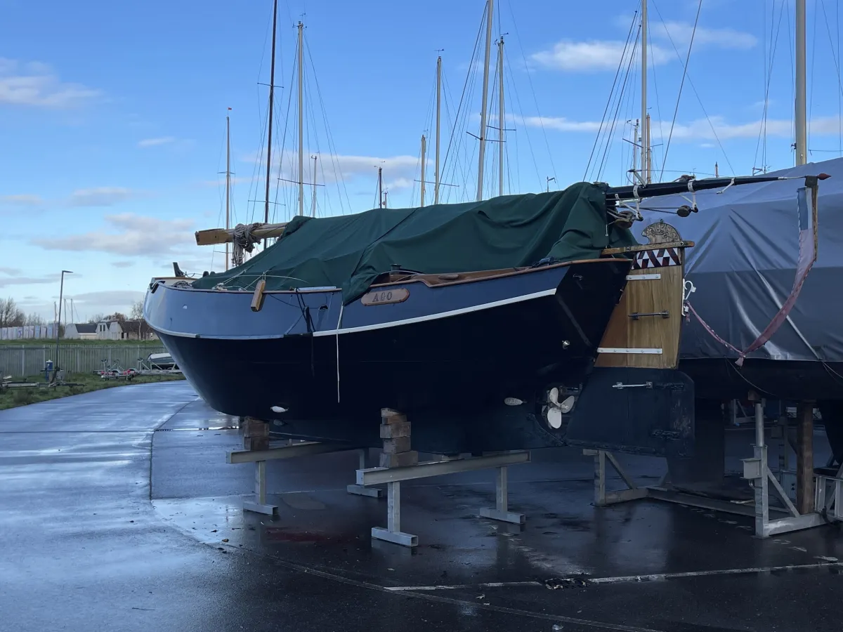 Steel Sailboat Flat-bottomed boat Zeeschouw