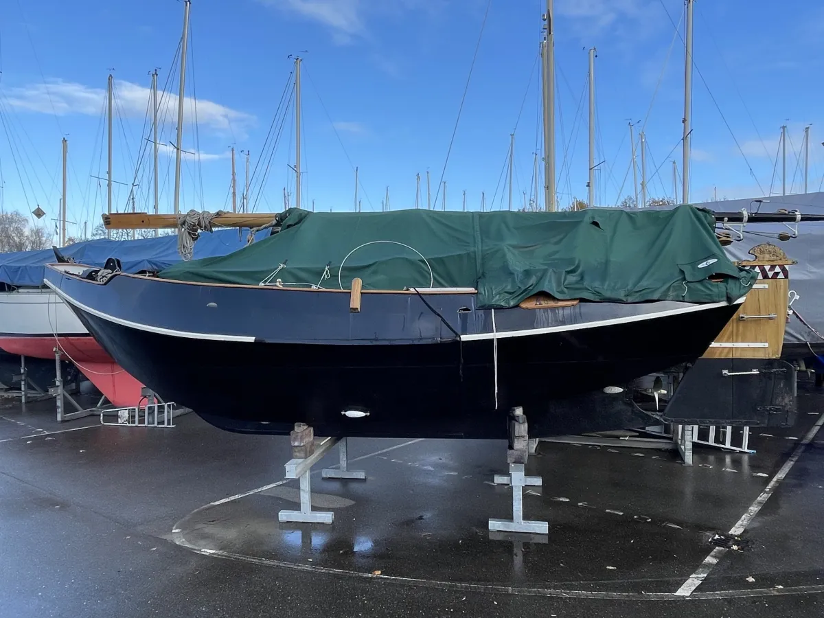 Steel Sailboat Flat-bottomed boat Zeeschouw