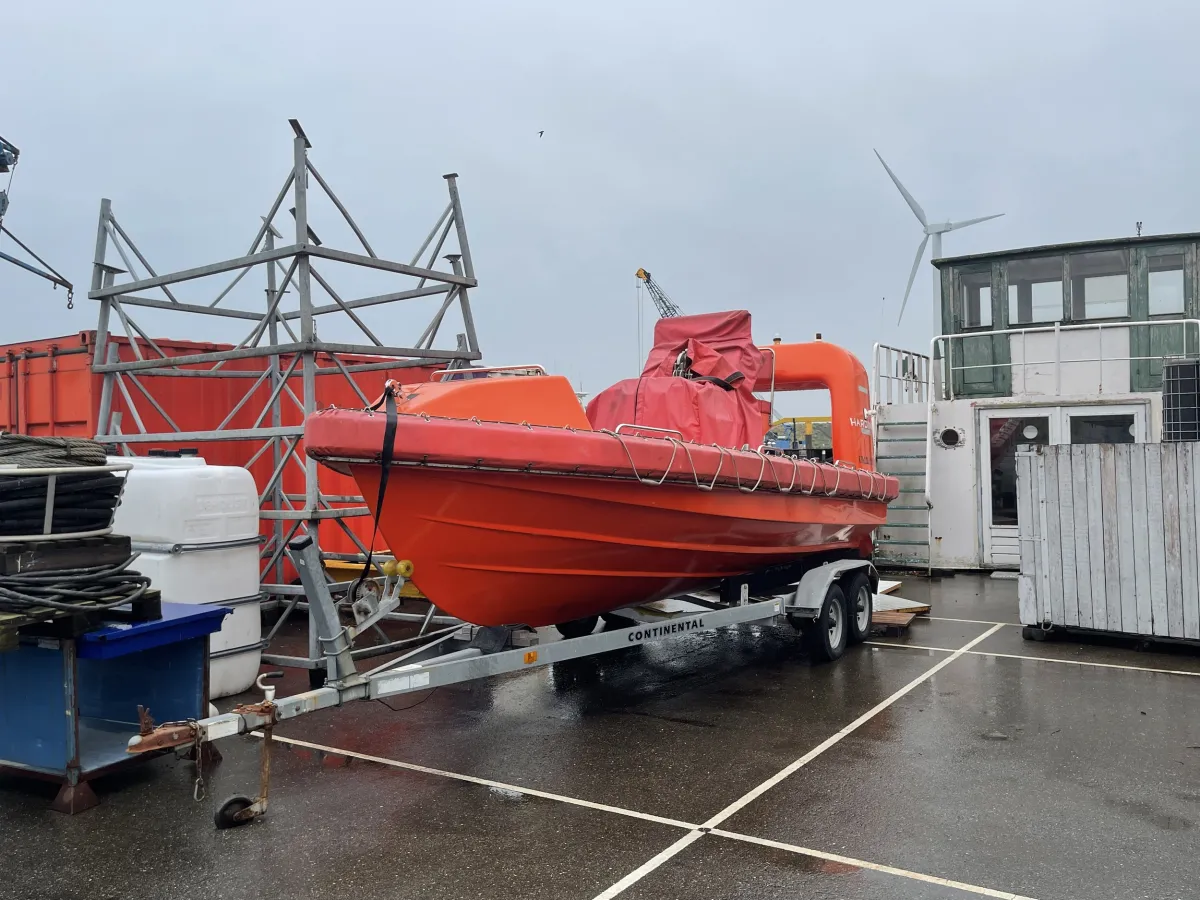 Polyester Workboat Fast Rescue Boat 650