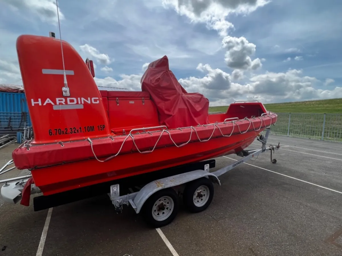 Polyester Workboat Fast Rescue Boat 650