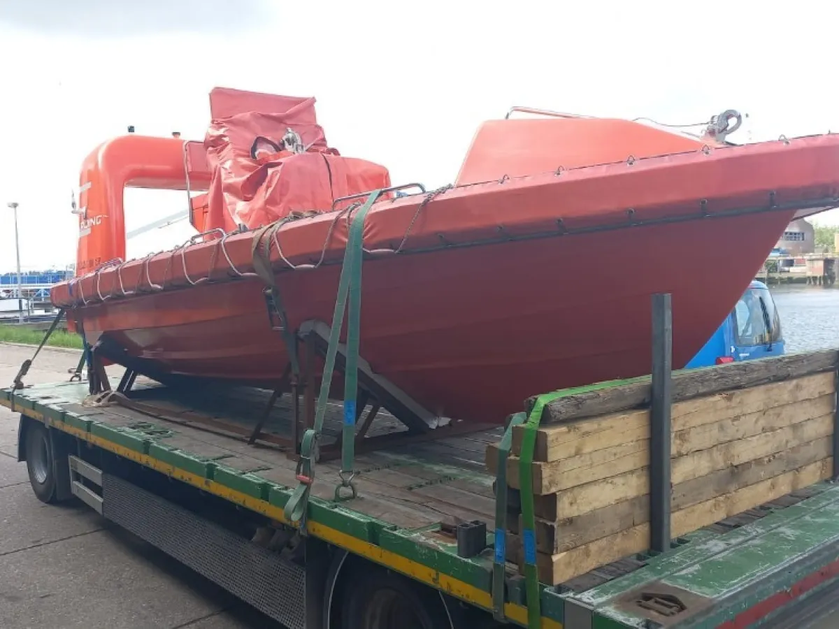 Polyester Workboat Fast Rescue Boat 650