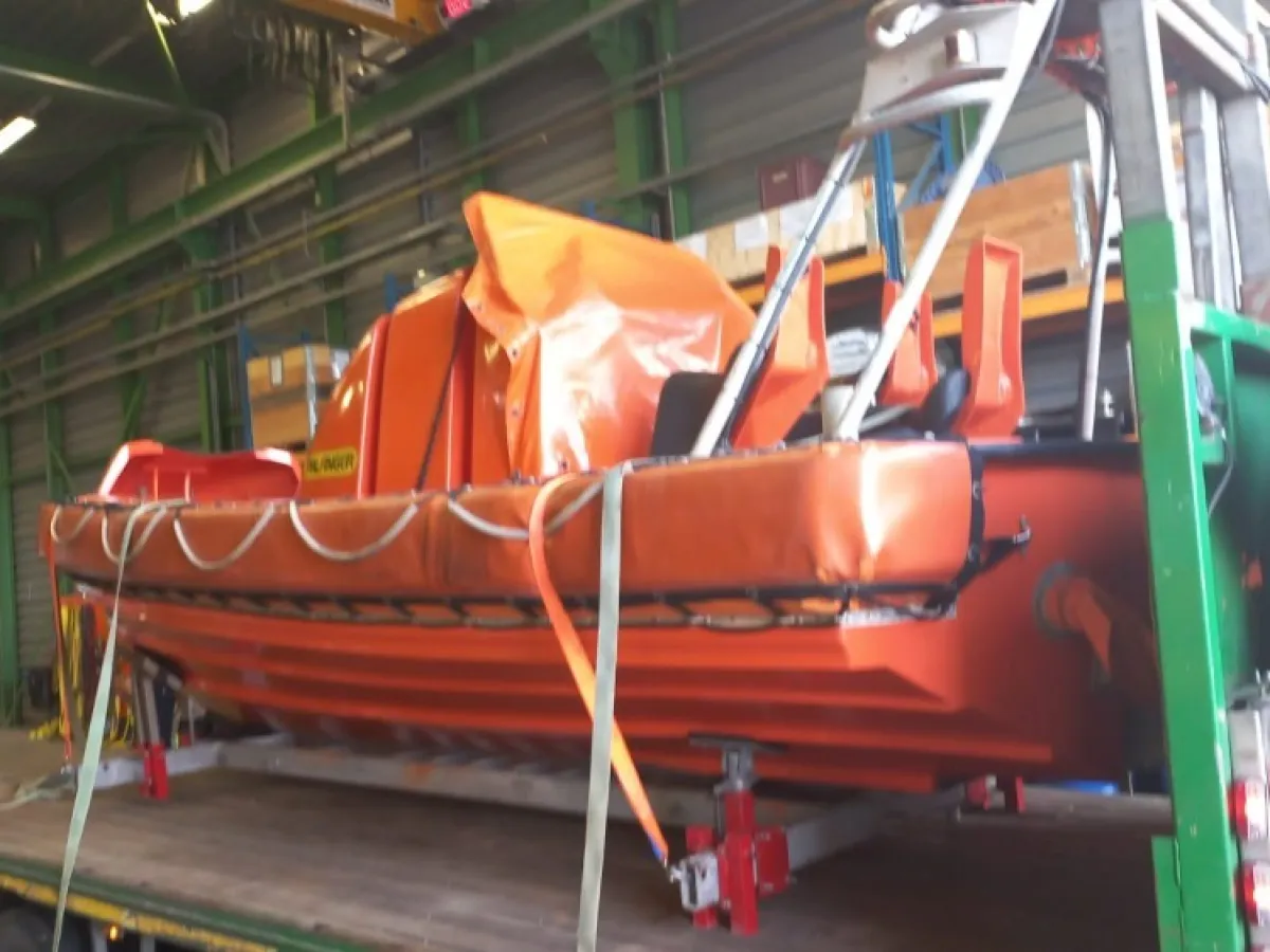 Polyester Workboat Fast Rescue Boat 650