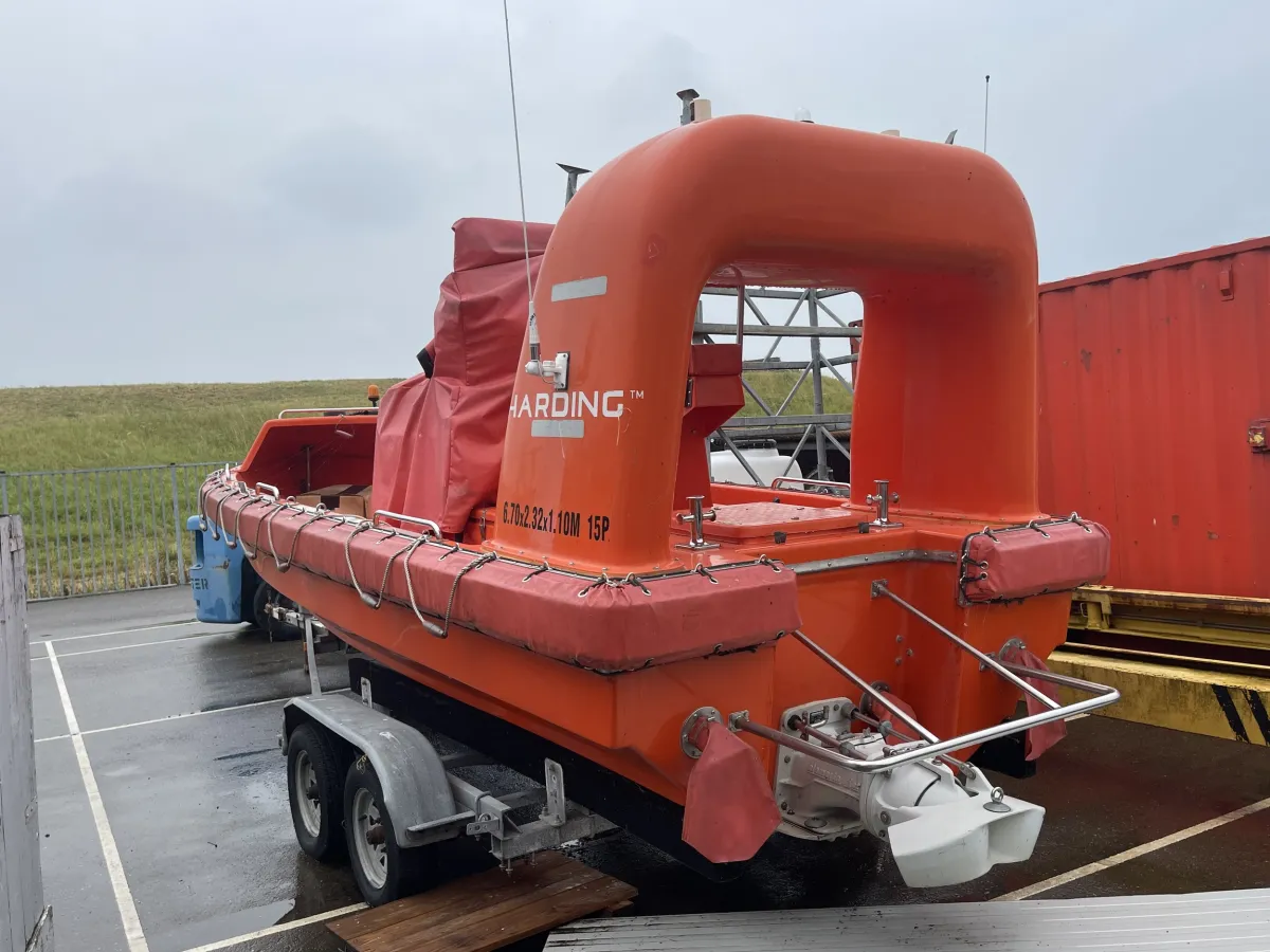 Polyester Workboat Fast Rescue Boat 650