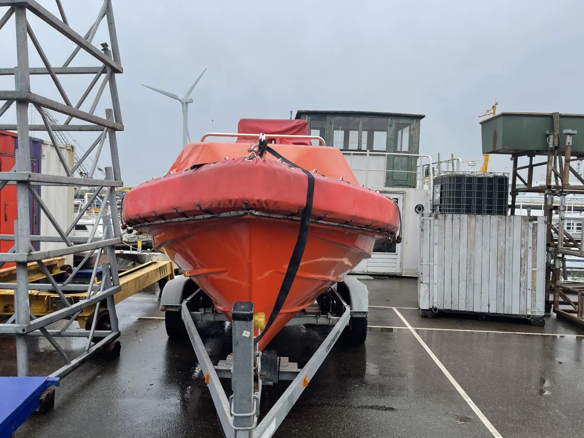 Polyester Workboat Fast Rescue Boat 650