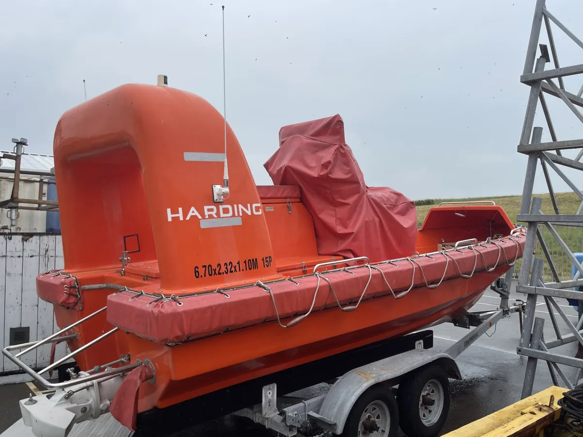 Polyester Workboat Fast Rescue Boat 650