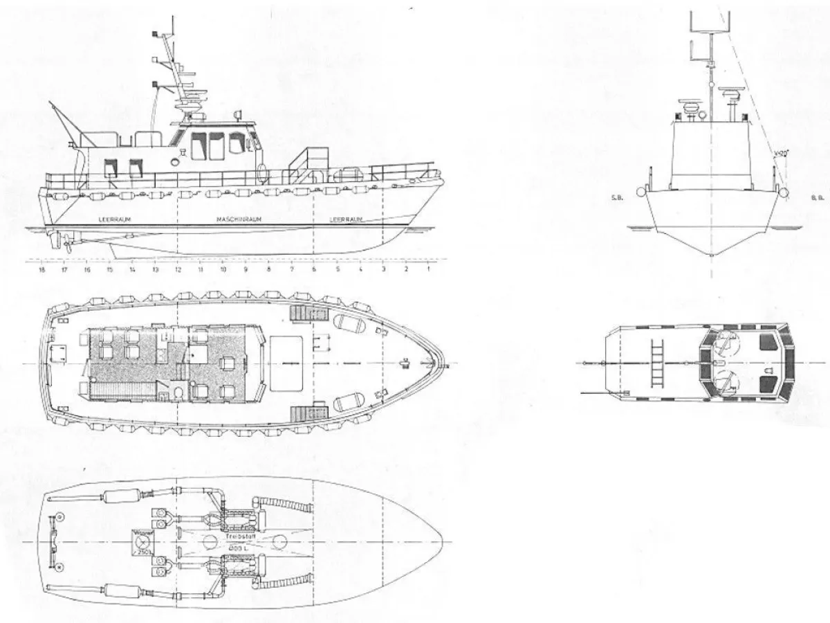 Aluminium Workboat Fjellstrand Pilot Cutter