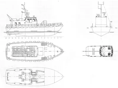 Aluminium Workboat Fjellstrand Pilot Cutter Photo 23