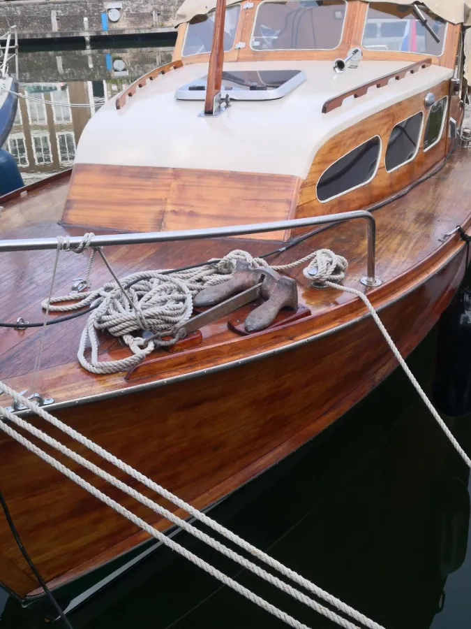 Wood Motorboat Iversen Speedcruiser