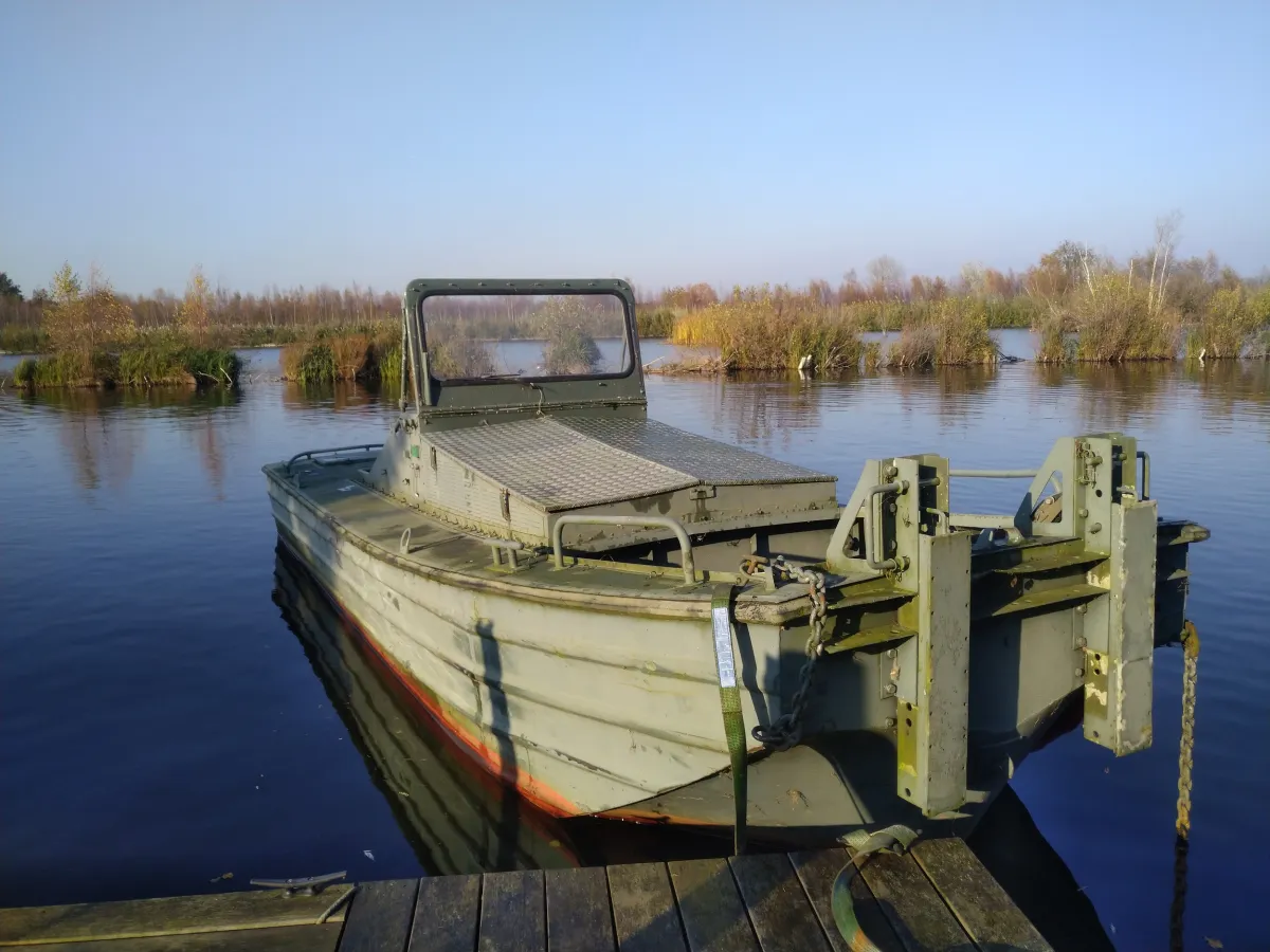 Aluminium Workboat Bridge Erection Boat S.A.I 121