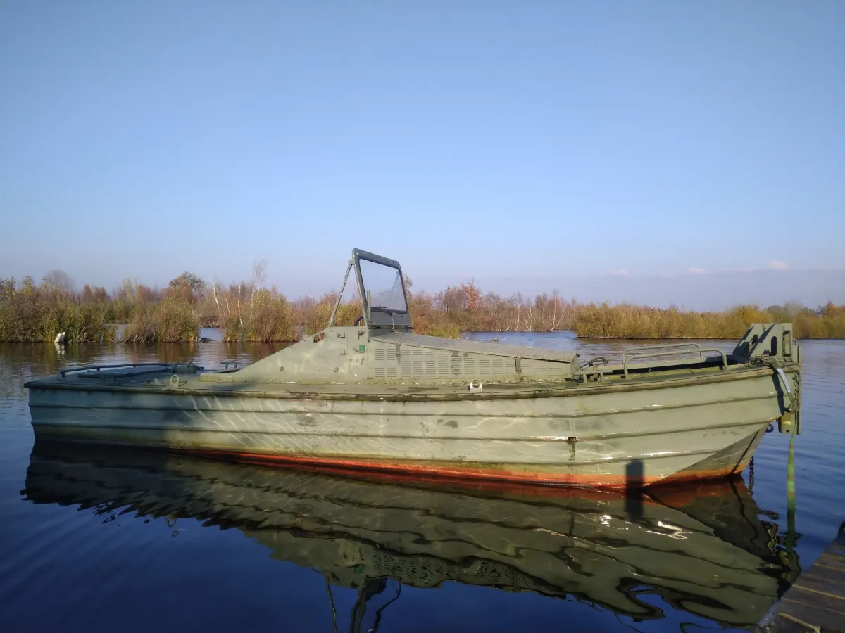 Aluminium Workboat Bridge Erection Boat S.A.I 121