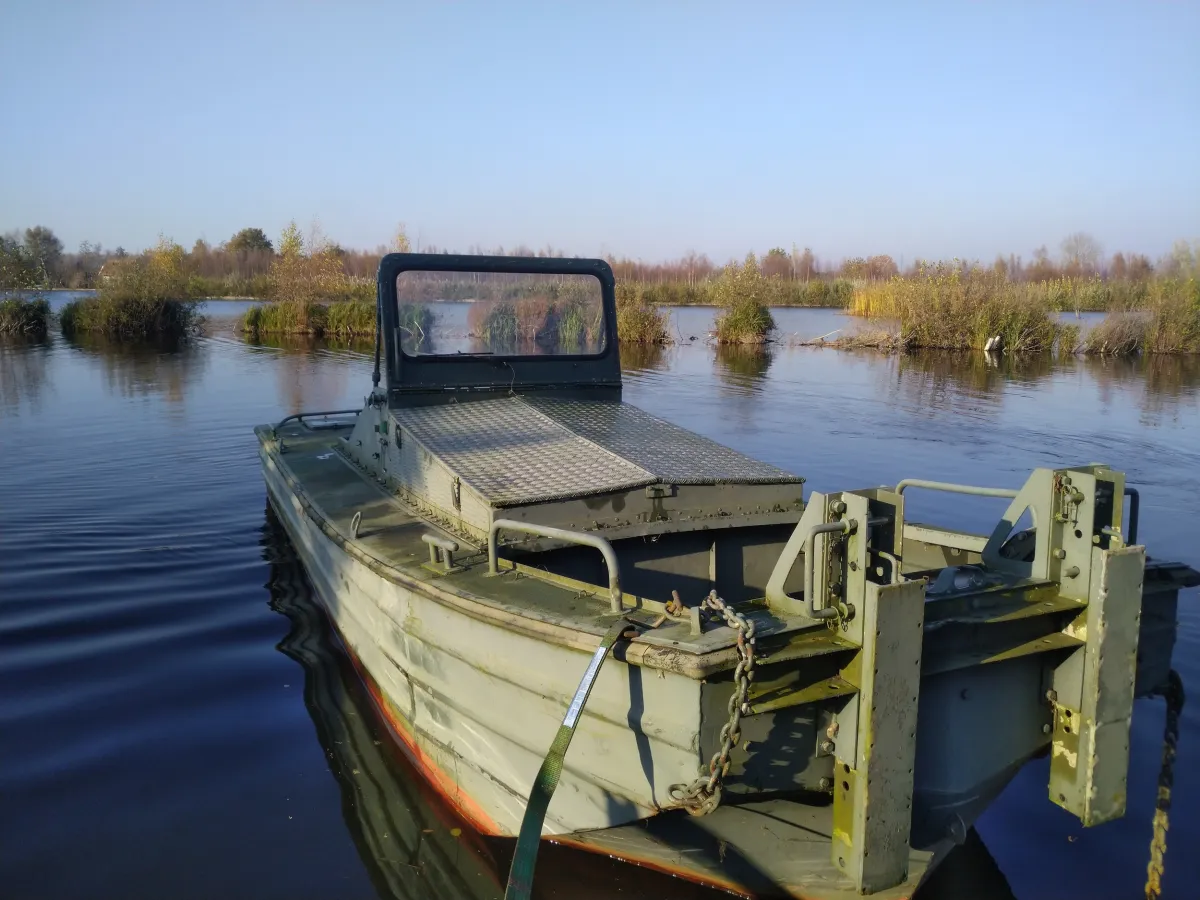 Aluminium Workboat Bridge Erection Boat S.A.I 121