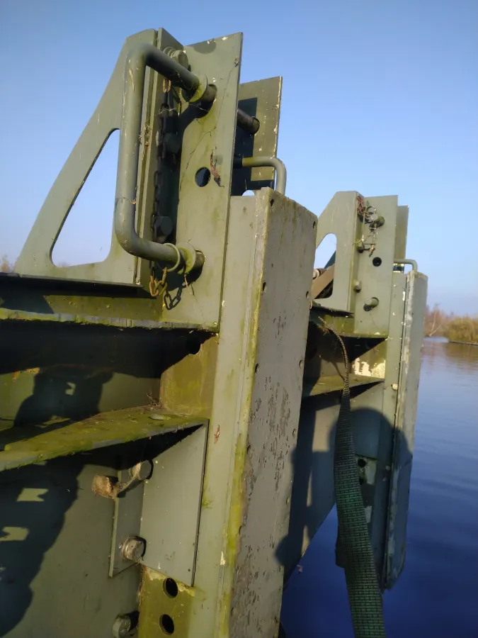 Aluminium Workboat Bridge Erection Boat S.A.I 121