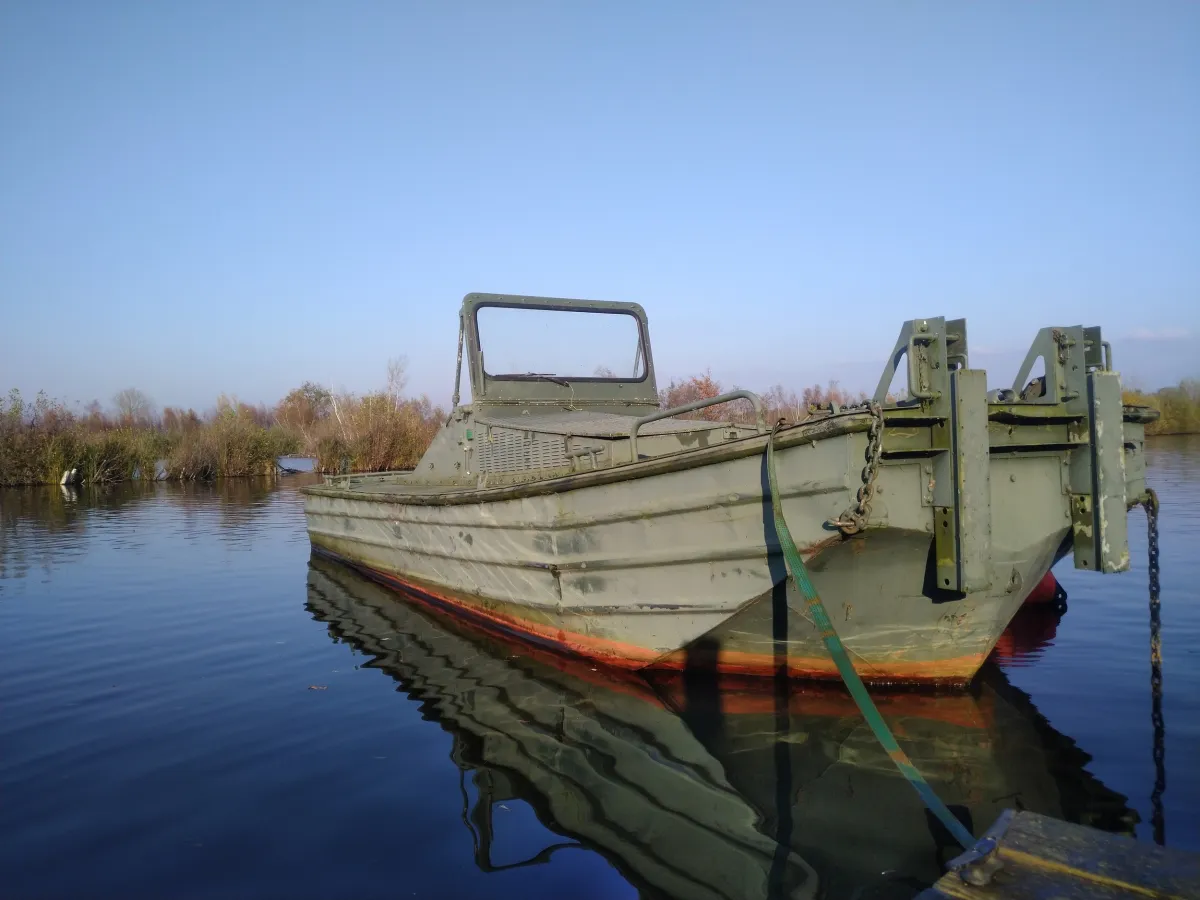 Aluminium Workboat Bridge Erection Boat S.A.I 121