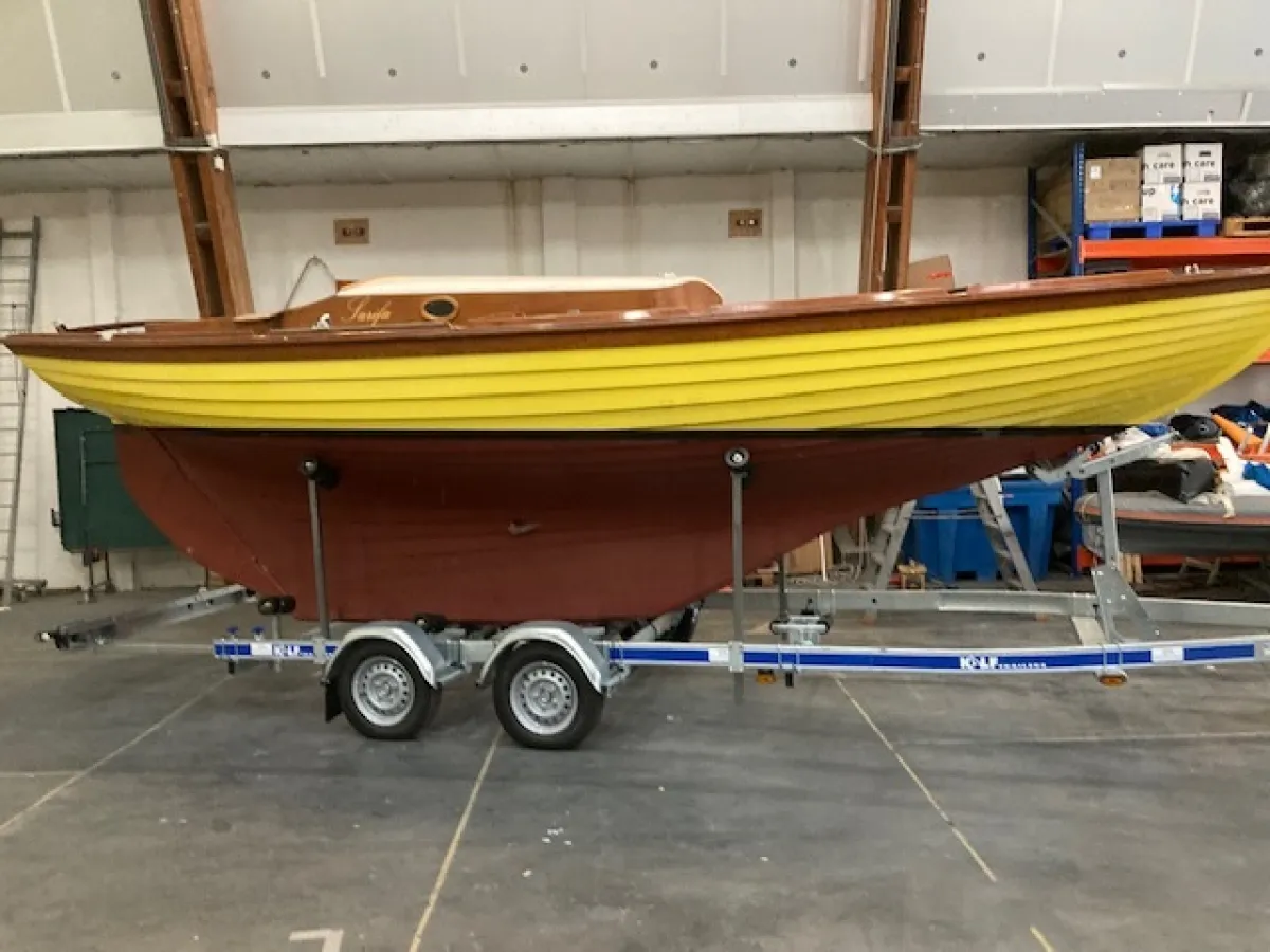 Bois Voilier Folkboot 25f