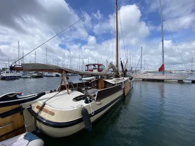 Steel Sailboat Flat-bottomed boat Skutsje Photo 4